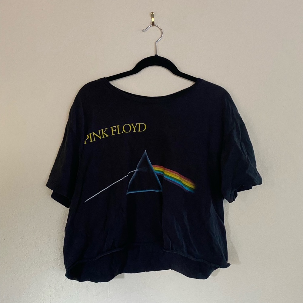 Cropped Band T Shirt